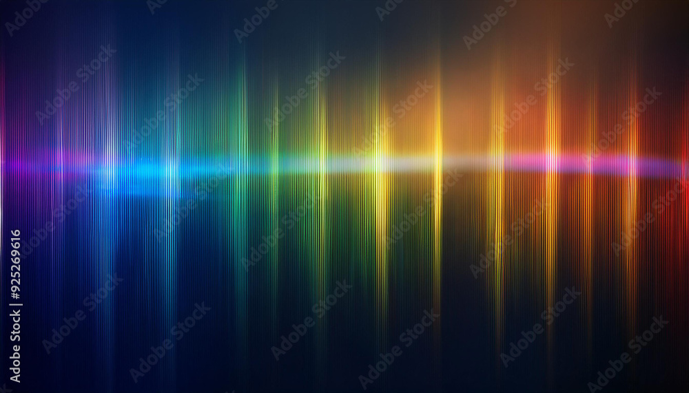 Vibrant Spectrum of Radiant Light Beams. Dynamic Display of Multicolored Waves in Motion on a Dark Background, Energy Flow Beauty of Refracted Light in Abstract Form. Poster Banner Wallpaper Vibrant Spectrum of Radiant Light Beams. Dynamic Display of Multicolored Waves in Motion on a Dark Background, Energy Flow Beauty of Refracted Light in Abstract Form. Poster Banner Wallpaper