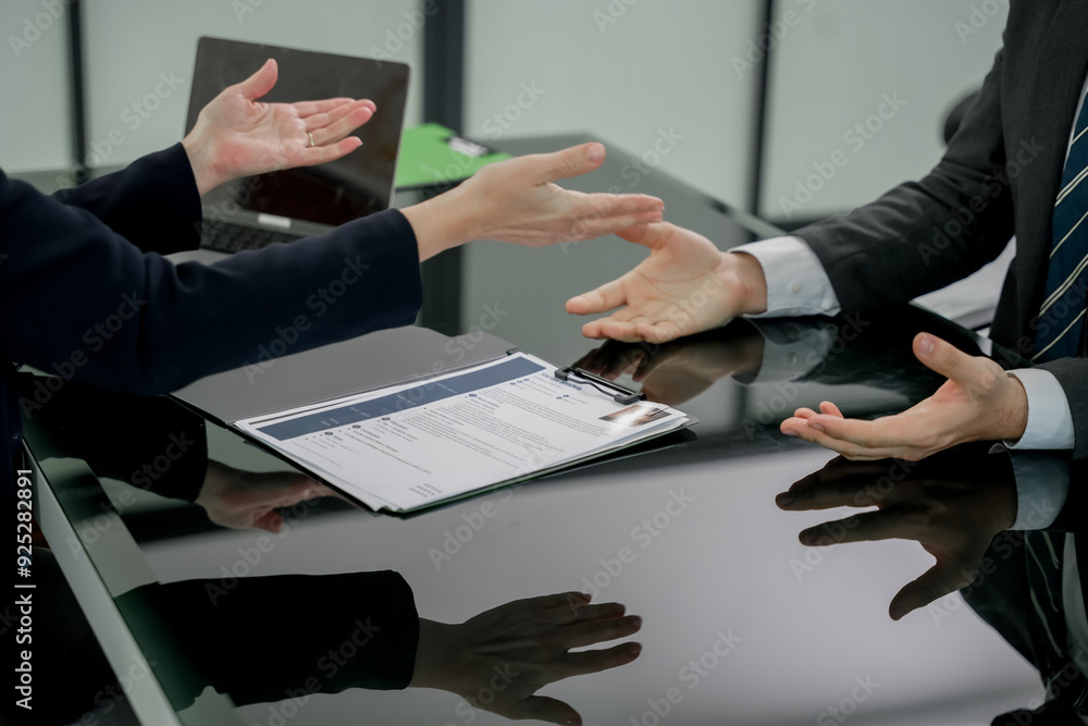 Foto Business, job interview concept
