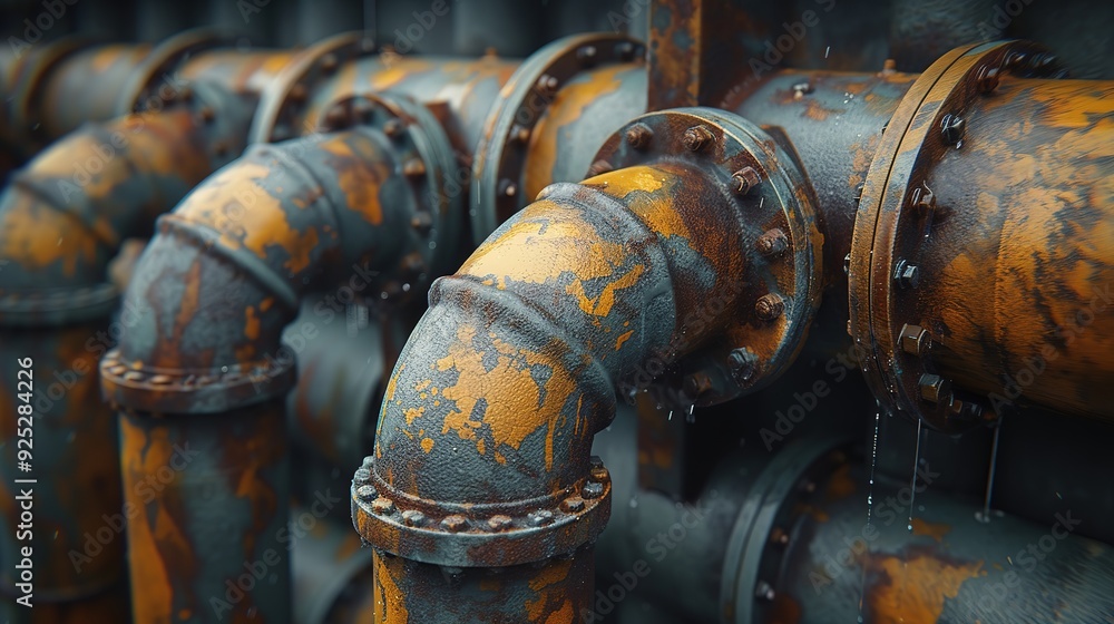 old sewer metal rusty pipes old sewer metal rusty pipes