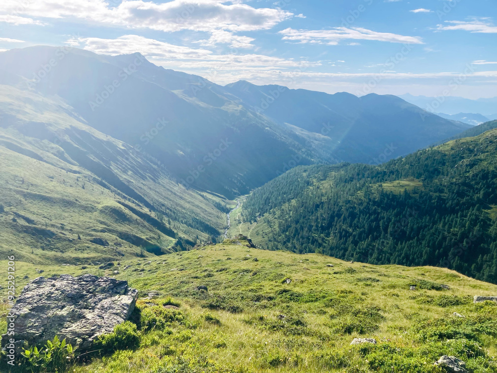Ausblicke von der Kreuzeckgruppe in Kärnten, Österreich