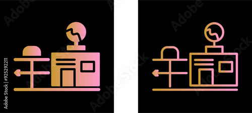 Weather Station Vector Icon