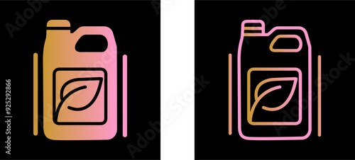 Fuel Gallon Vector Icon