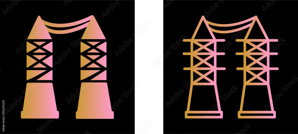 Transmission Vector Icon Transmission Vector Icon
