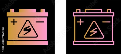 Accumulator Vector Icon