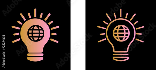 Brilliant Idea Vector Icon