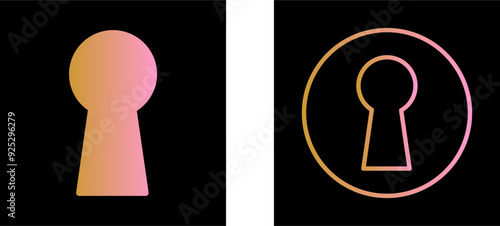 Keyhole Vector Icon