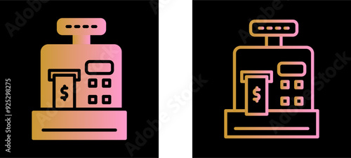 Cash Machine Vector Icon