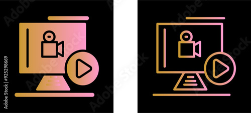 Play Button Vector Icon