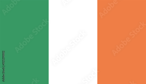 Flag of Ireland - vector