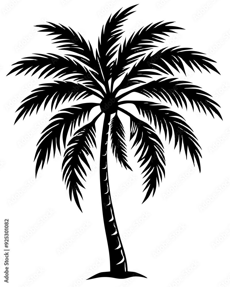 Obraz premium plam tree eps vector bundle 