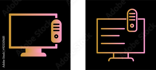 Television Vector Icon