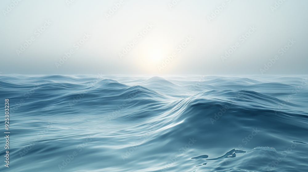 A minimalist seascape featuring a horizon where sky meets sea in soft blue and white gradients. The calm waves and subtle light create a peaceful scene.
A minimalist seascape featuring a horizon where sky meets sea in soft blue and white gradients. The calm waves and subtle light create a peaceful scene.