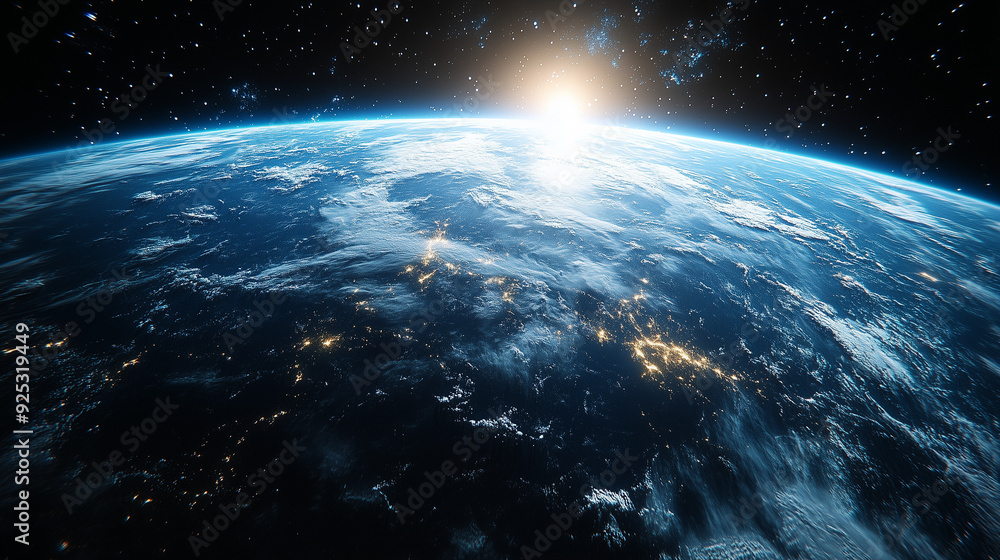 Obraz premium earth in space