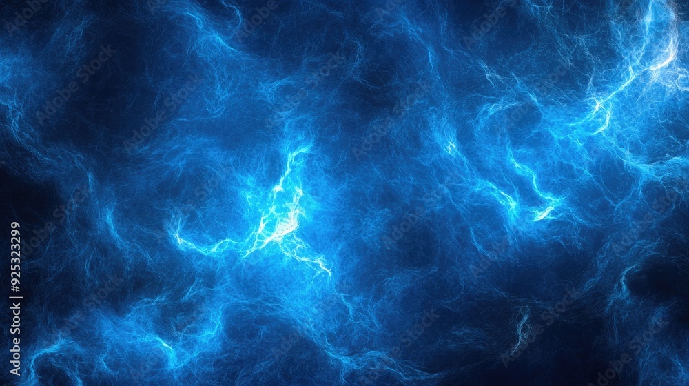 electric texture. blue lightning on dark sky background. Thunderbolt Background electric texture. blue lightning on dark sky background. Thunderbolt Background
