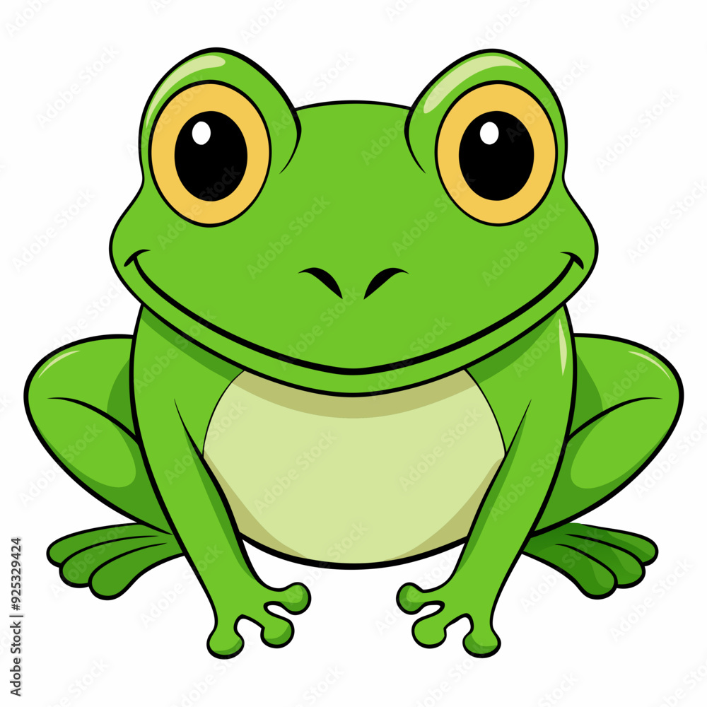 Frog art vector illustration Frog art vector illustration