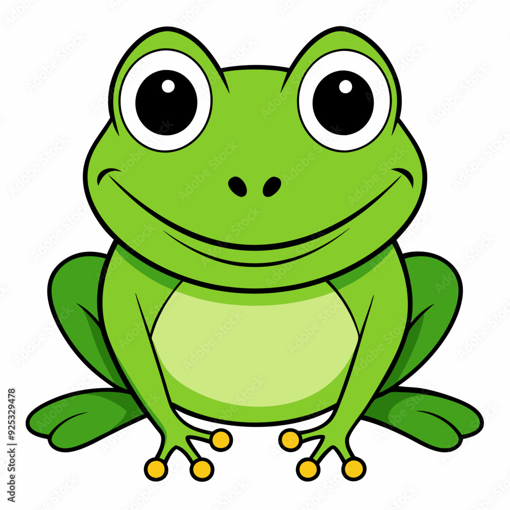 Frog art vector illustration Frog art vector illustration
