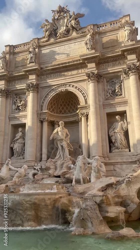 trevi fountain city