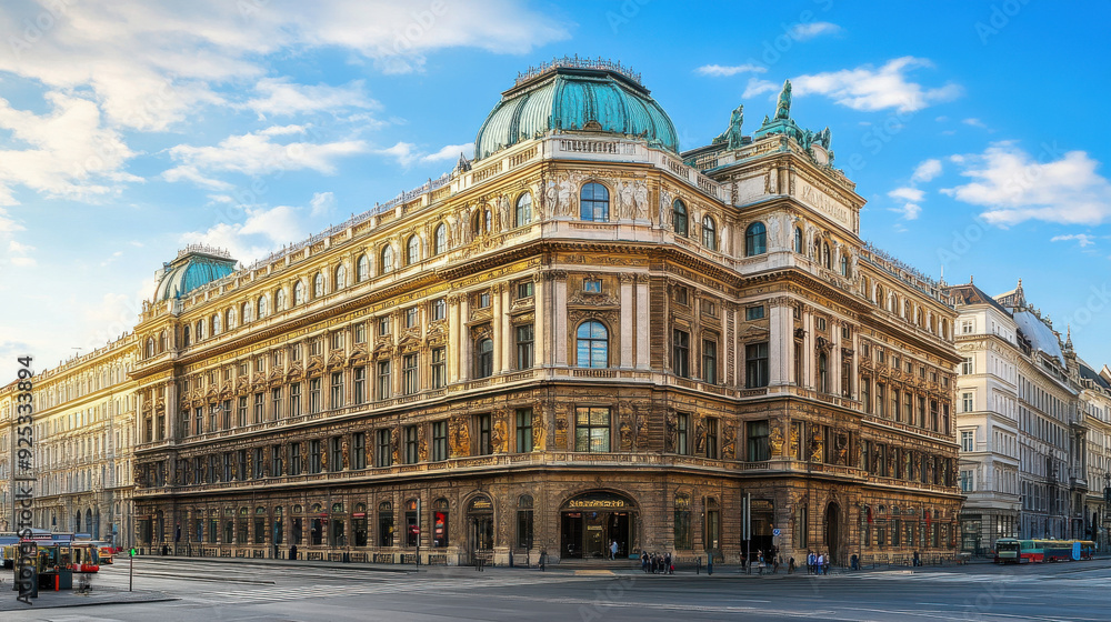 Tourism in Austria: Visiting Vienna historic sites,
