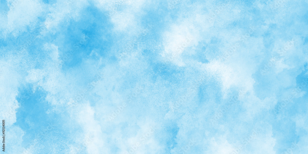 Pastel blue watercolor texture pattern background with space, bright blue hand drawn illustration, Light sky blue watercolor background, Soft cloud in the sky background blue tone paper texture. Pastel blue watercolor texture pattern background with space, bright blue hand drawn illustration, Light sky blue watercolor background, Soft cloud in the sky background blue tone paper texture.