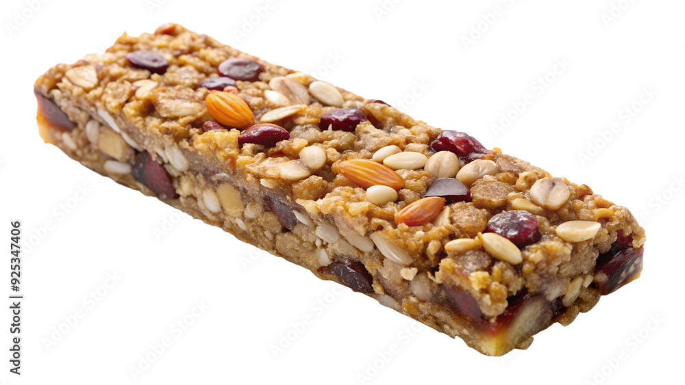 PNG granola bar with nuts and seeds isolated transparent PNG granola bar with nuts and seeds isolated transparent