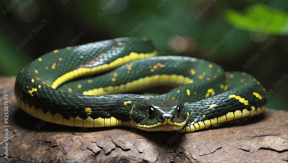The Beautiful Bronzeback Tree Snake's Vibrant Colors The Beautiful Bronzeback Tree Snake's Vibrant Colors