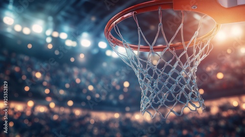 Wallpaper Mural Basketball hoop in a stadium Torontodigital.ca