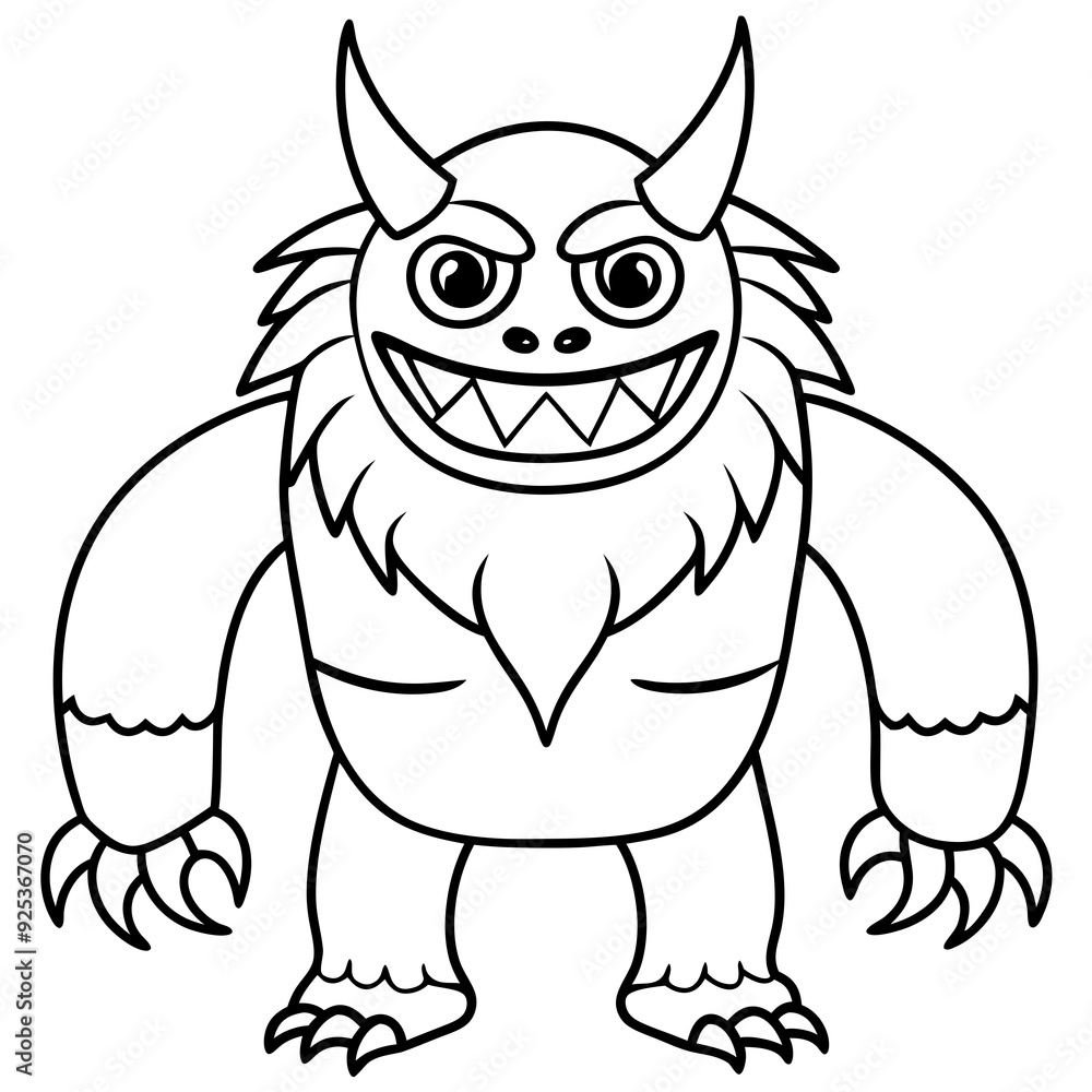 Monster art vector illustrator Monster art vector illustrator