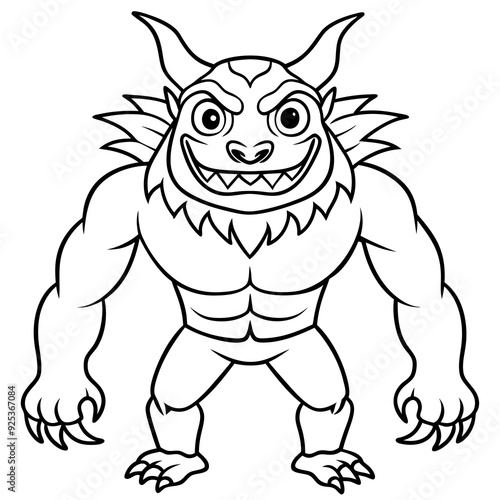 Monster art vector illustrator