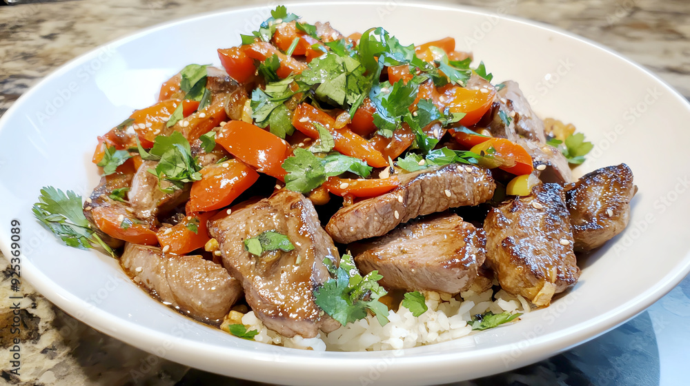 Develop a recipe for a unique fusion dinner dish that blends elements from two different cuisines Develop a recipe for a unique fusion dinner dish that blends elements from two different cuisines