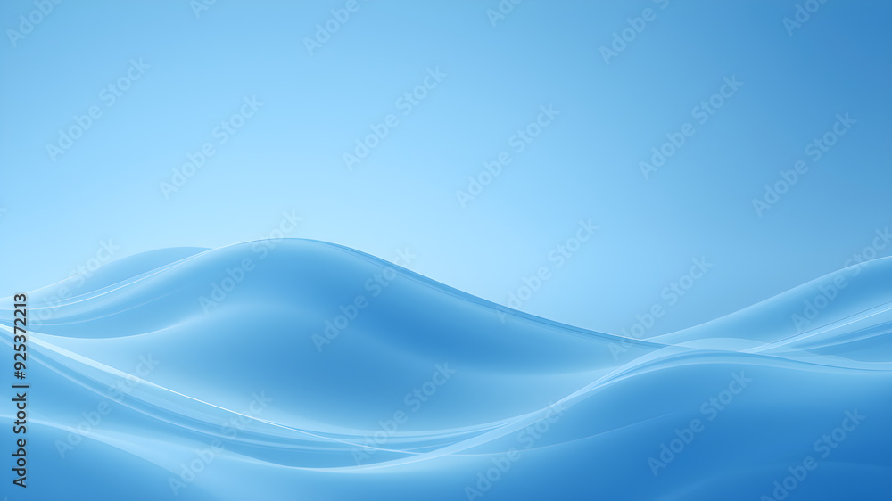 Subtle Wave Blue Motion Background with Space for Text. Generative AI Subtle Wave Blue Motion Background with Space for Text. Generative AI