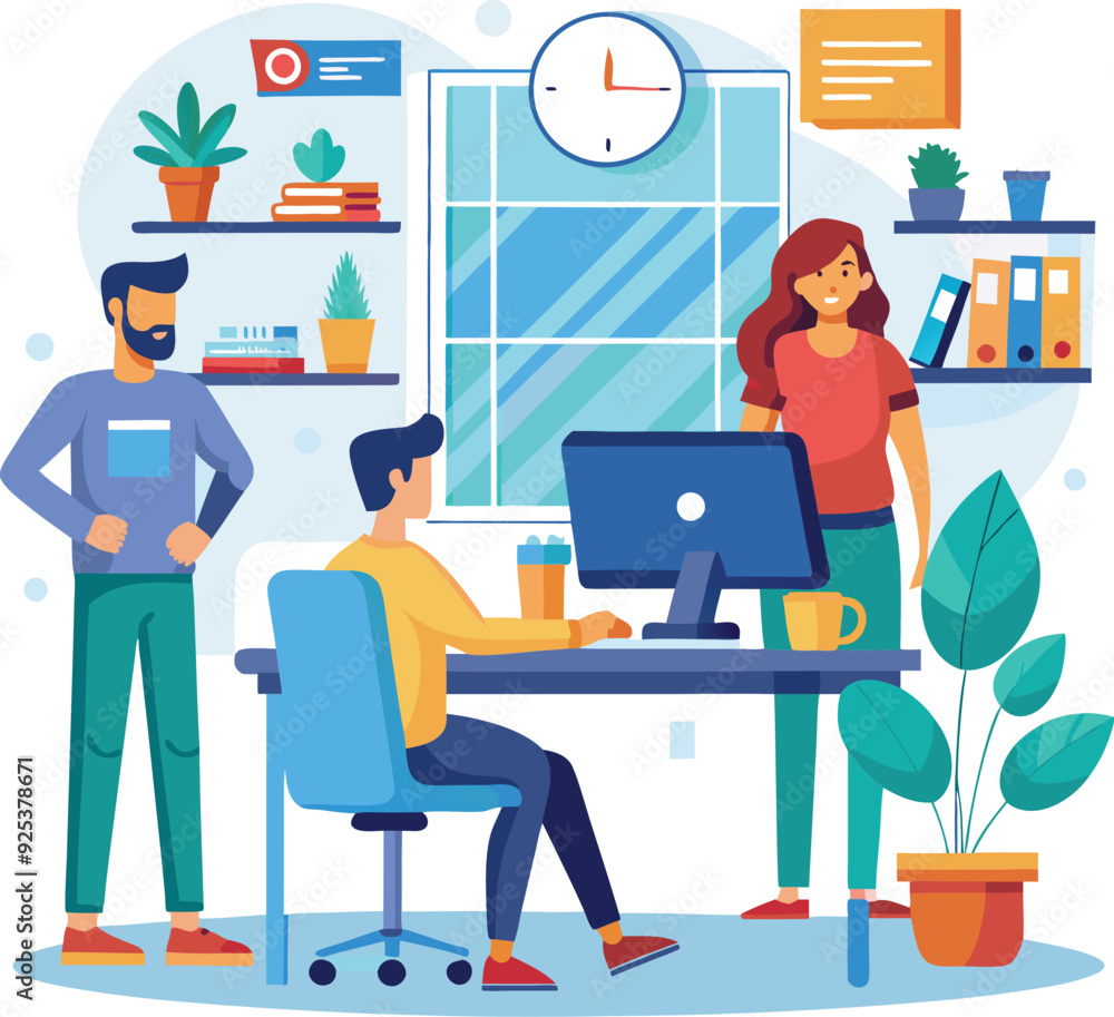 Business people office life Business people office life