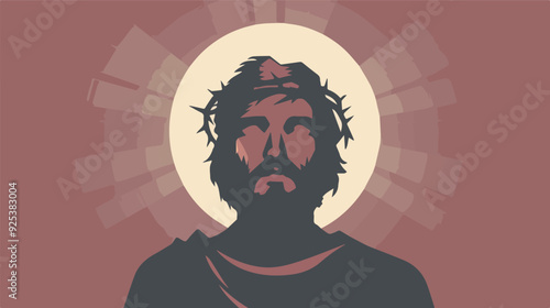 Jesus Christ Crown Of Thorns Illustration Christian Religion God Faith Holy Bible Savior Redeemer Christianity Religious Symbol Spirituality Son Of God Messiah Spiritual Lord And Savior Good Friday