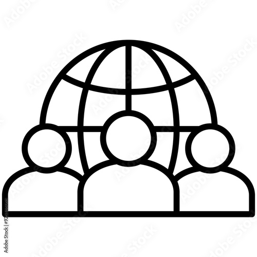 Outsourcing Icon