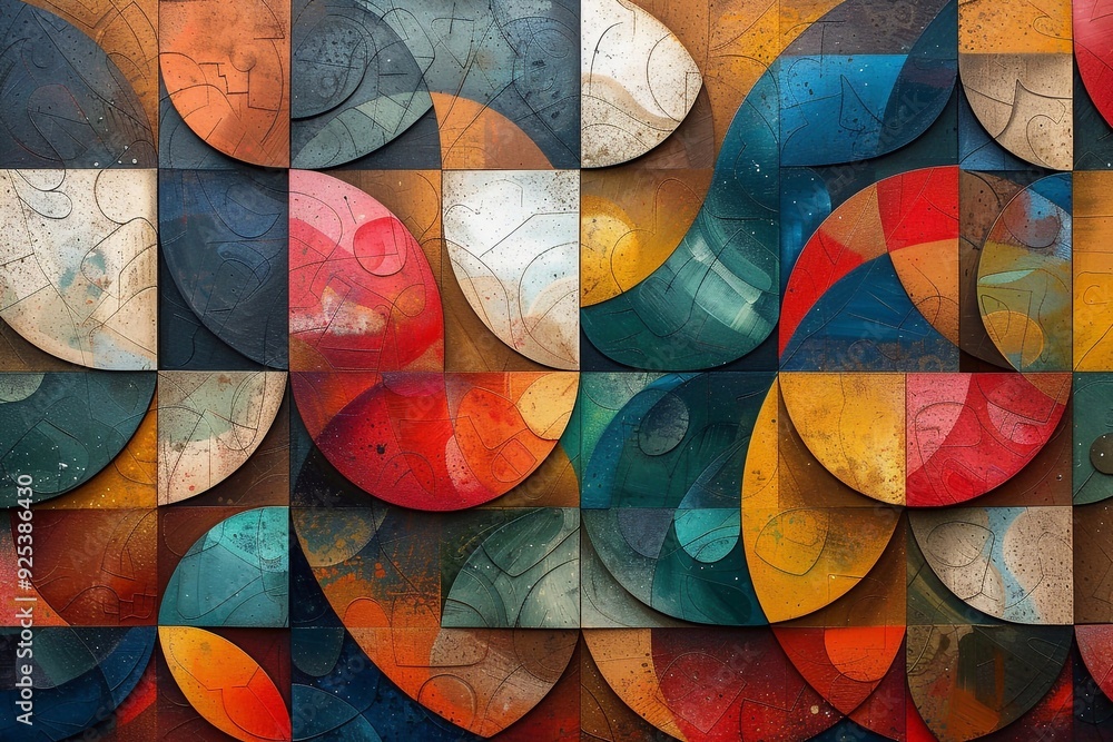 background with squares. Random Pieces Create an abstract design with random background with squares. Random Pieces Create an abstract design with random