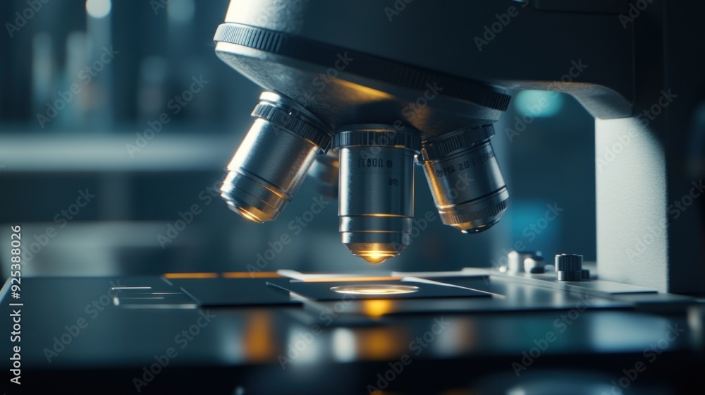 Microscope in a Laboratory