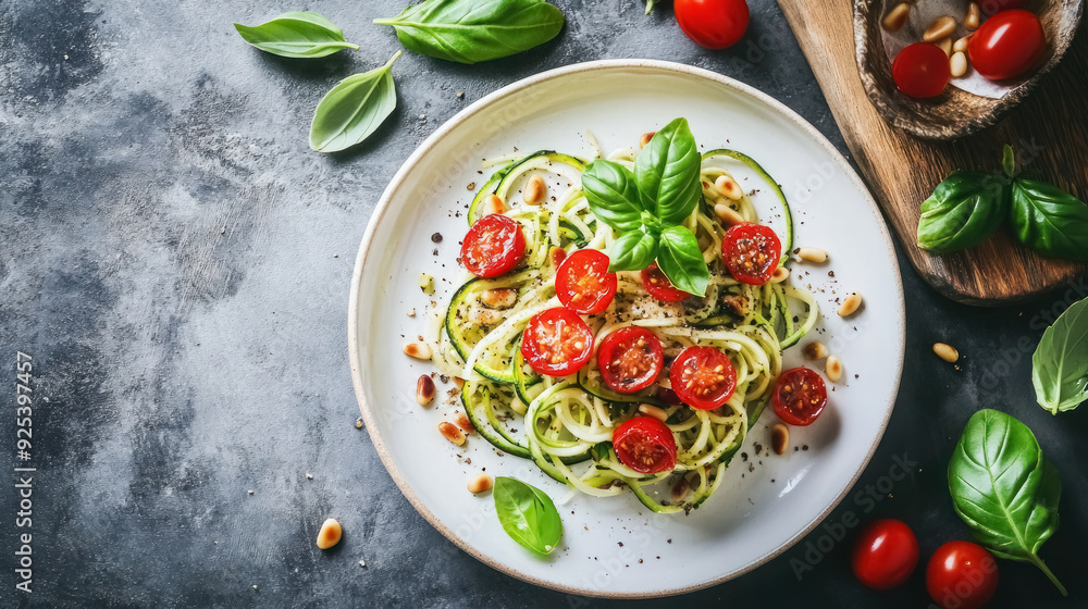 gourmet vegan zucchini noodles with cherry tomatoes pesto gourmet vegan zucchini noodles with cherry tomatoes pesto