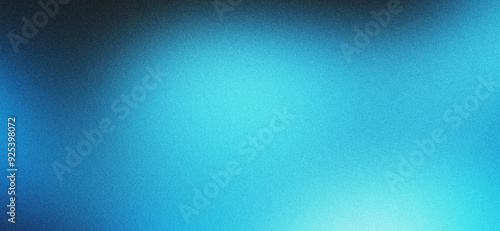 Bright Blue Gradient Background with Minimal Noise Texture