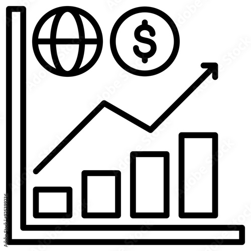 Market Growth Icon