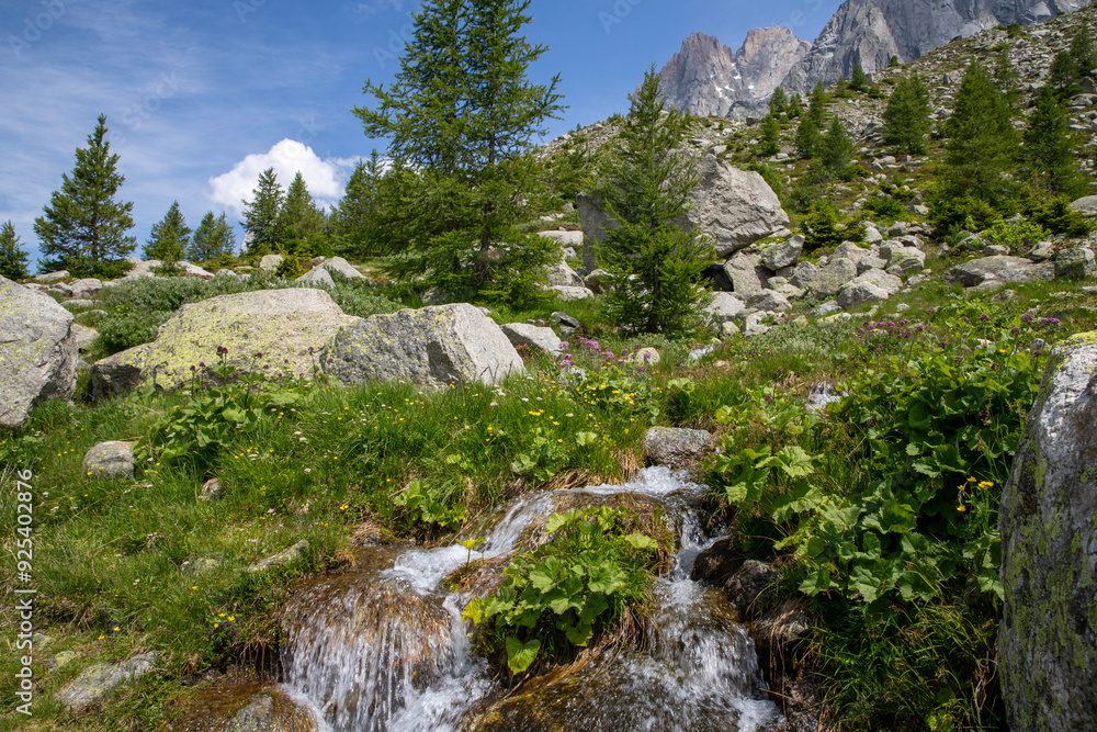 Obraz premium Plan de l'Aiguille 