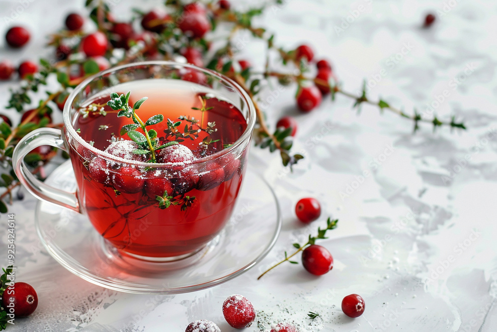 Cranberry Tea with Thyme Cranberry Tea with Thyme