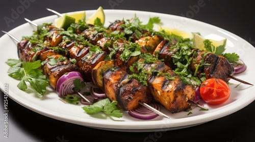 a mouth watering mediterranean grilled fish kebabs loaded with goodness