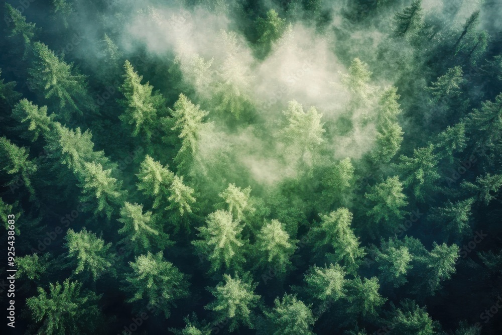 Misty Forest Canopy Misty Forest Canopy