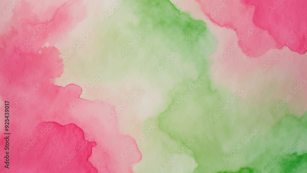 Obraz premium A colorful blend of pink and green hues creating an abstract artistic design