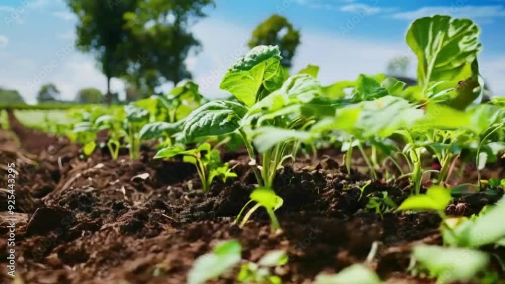 Time lapse sprouts of cabbage Time lapse sprouts of cabbage