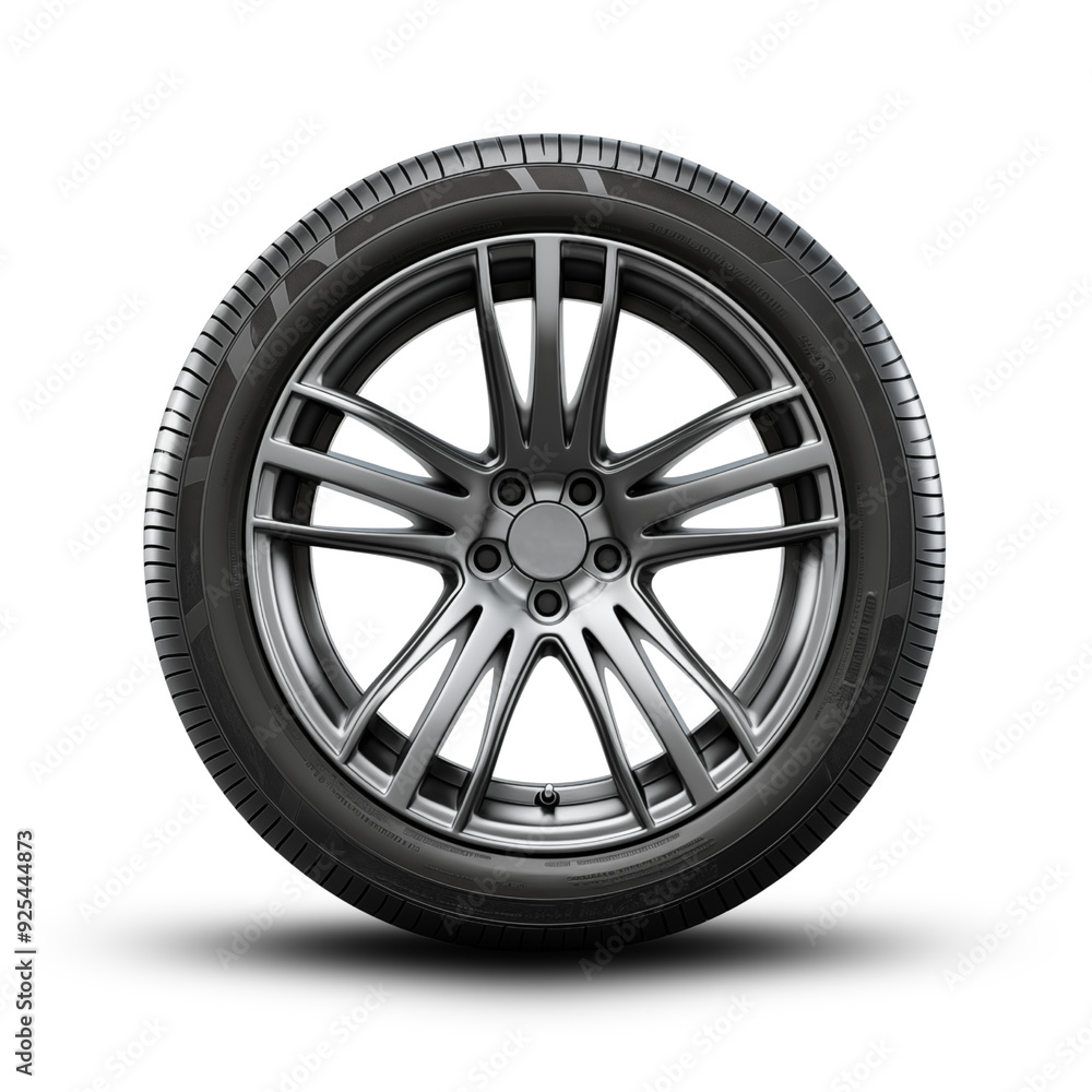 Car tire isolated on transparent background, png Car tire isolated on transparent background, png