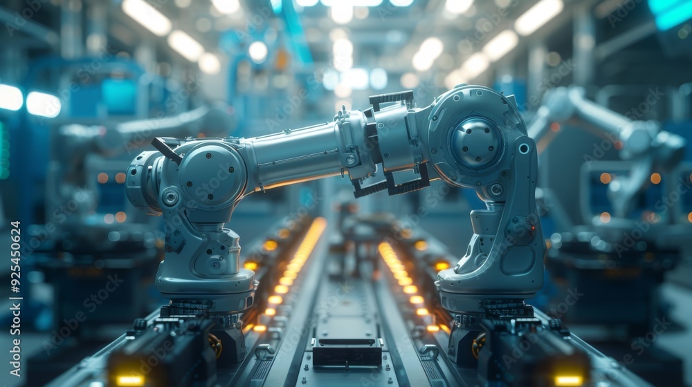 Advanced Industrial Robotics systems are extensively used in the Automated Manufacturing Facility Advanced Industrial Robotics systems are extensively used in the Automated Manufacturing Facility