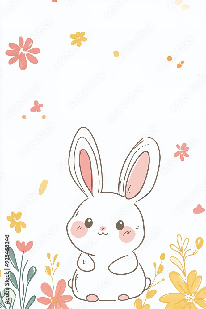 Hand-drawn material, clean solid background, easy to cut out Hand-drawn material, clean solid background, easy to cut out