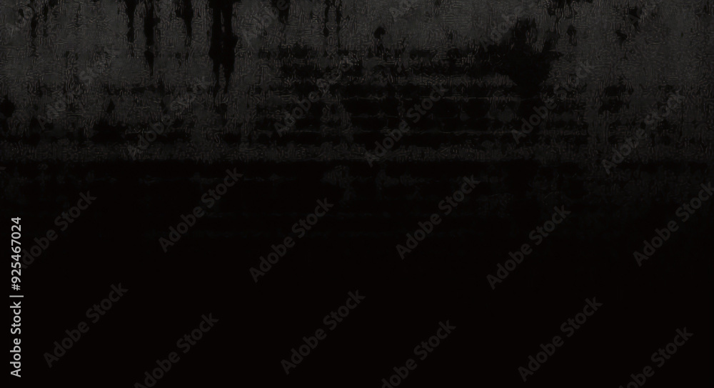 Fototapeta premium Fondo de hormigón con textura grunge negro oscuro. Panorama de fondo o textura de pizarra negra gris oscuro. Textura de hormigón negro vectorial. Fondo de pared de piedra. 