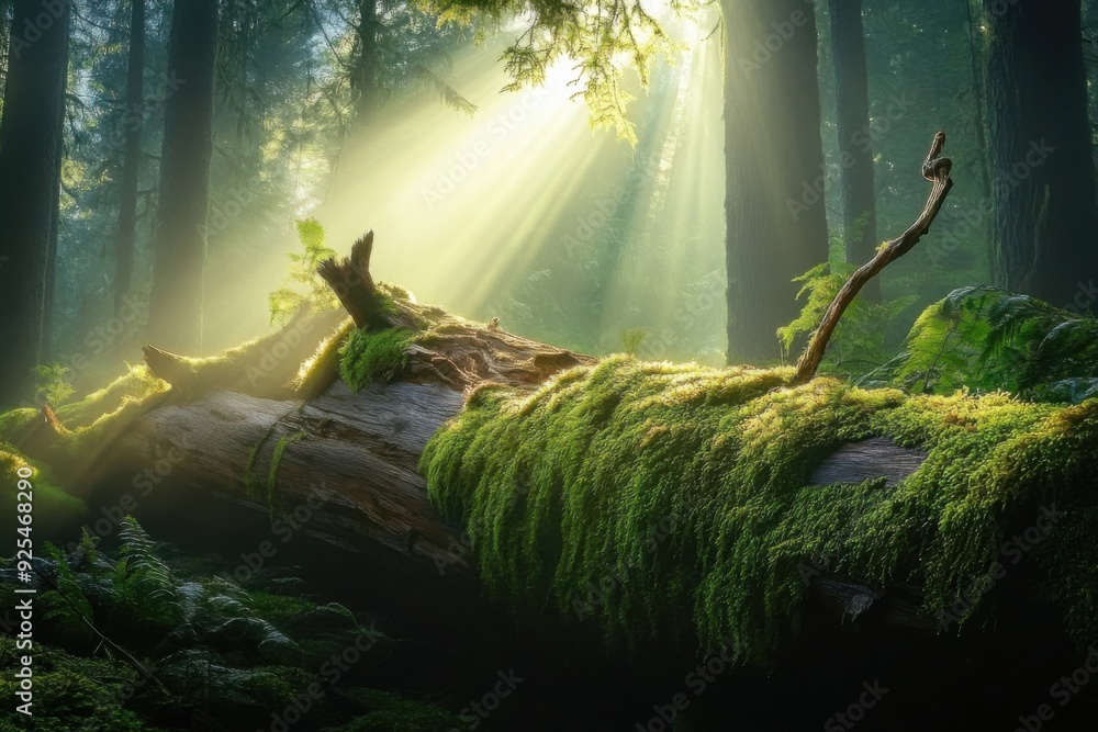 Mossy Forest Tranquility