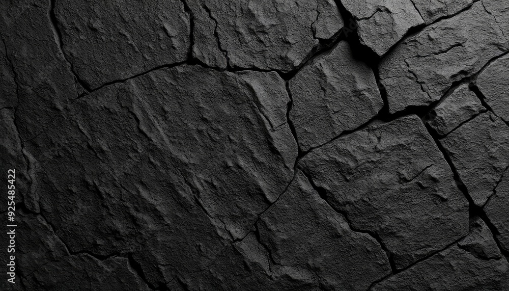 Black or dark gray rough grainy stone texture background, ai Black or dark gray rough grainy stone texture background, ai